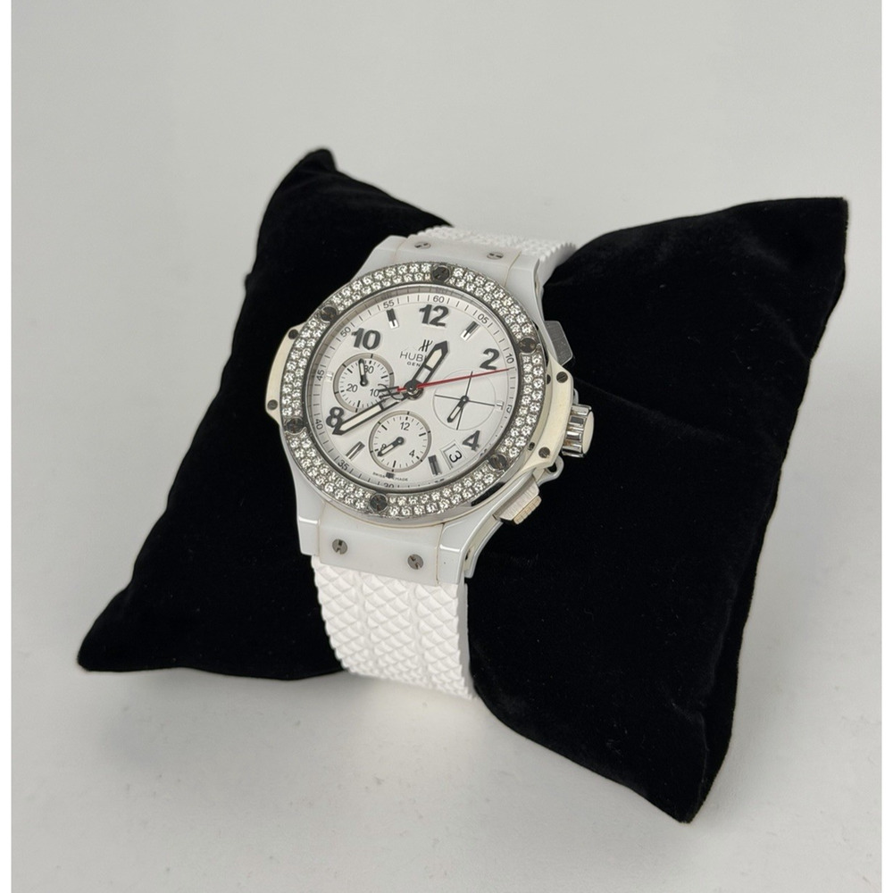 Hublot Big Bang Steel White Diamonds Chronograph 41mm Stainless Steel